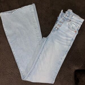 Light Blue American Eagle Women's Bootcut Jeans